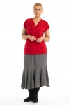 Tweed Circular Hem Skirt
